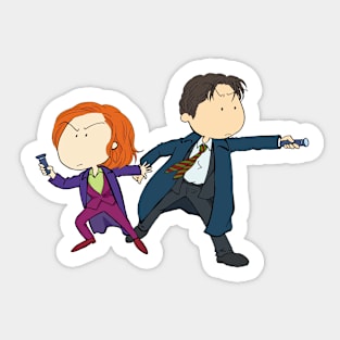 The X-Files Flashlights Sticker